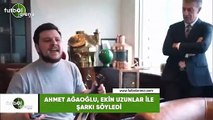 Ahmet Ağaoğlu, Ekin Uzunlar ile şarkı söyledii