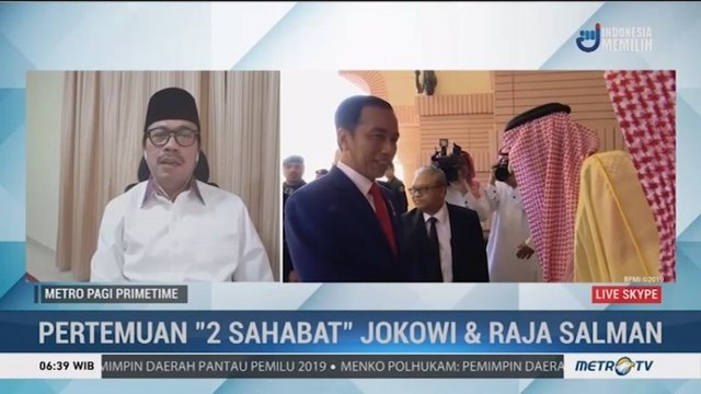 Pertemuan Dua Sahabat Jokowi dan Raja Salman