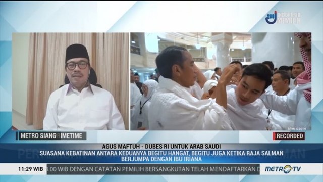 Kehangatan Presiden Jokowi dan Raja Salman