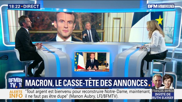 Emmanuel Macron: le casse-tête des annonces