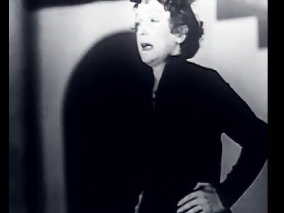 EDITH PIAF – L'accordéoniste (Film-Collage mit Marlene Dietrich, 1954, HD)