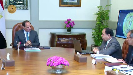 نشاط الرئيس اليوم.. السيسي يتابع منظومة التأمين الصحى