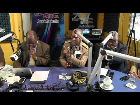 Almirante Sigfrido A. Pared Pérez ministro de defensa en Elsoldelamañana parte1