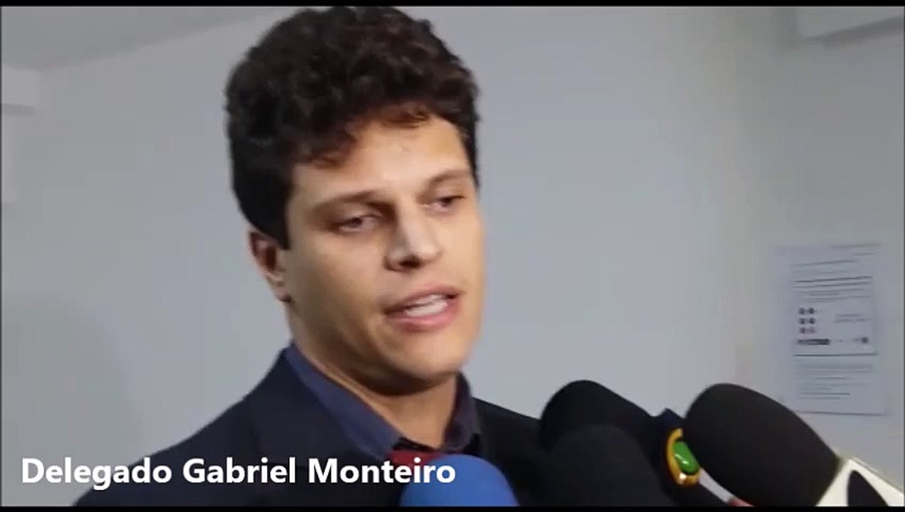 Delegado Gabriel Monteiro, titular da Delegacia...
