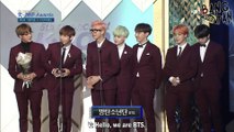 [ENG] 160217 Gaon Chart K-POP Awards - BTS Wins World Hallyu Star Award