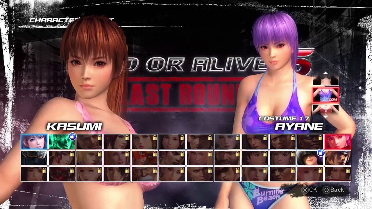 DEAD OR ALIVE 5 Last Round Gameplay