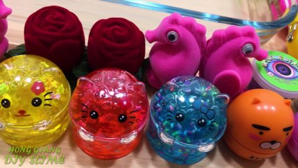 Mixing Random Things into Store Bought Slime !!! SlimeSmoothie Relaxing Satisfying Slime s
