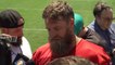 Ryan Fitzpatrick can't say no to birthday cake
