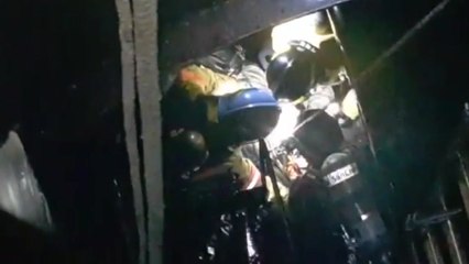 울산 석유운반선 탱크 추락 선원...해경이 구조 / YTN