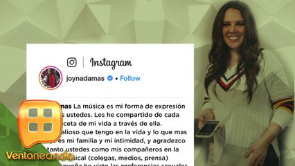 Joy, de Jesse & Joy, declara que espera su primer bebé y ¡lleva 7 años de relación con una mujer!
