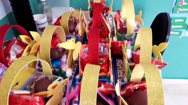 Estudantes promovem ação de Páscoa com crianças do Cmei Leonardo Chevinski