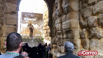 La lluvia respetó a la Quinta Angustia salvando un Miércoles Santo gris