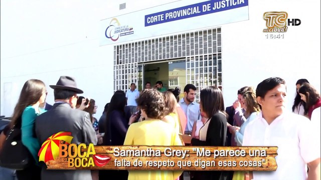 Samantha Grey responde a declaraciones hechas sobre el juicio de Sharon