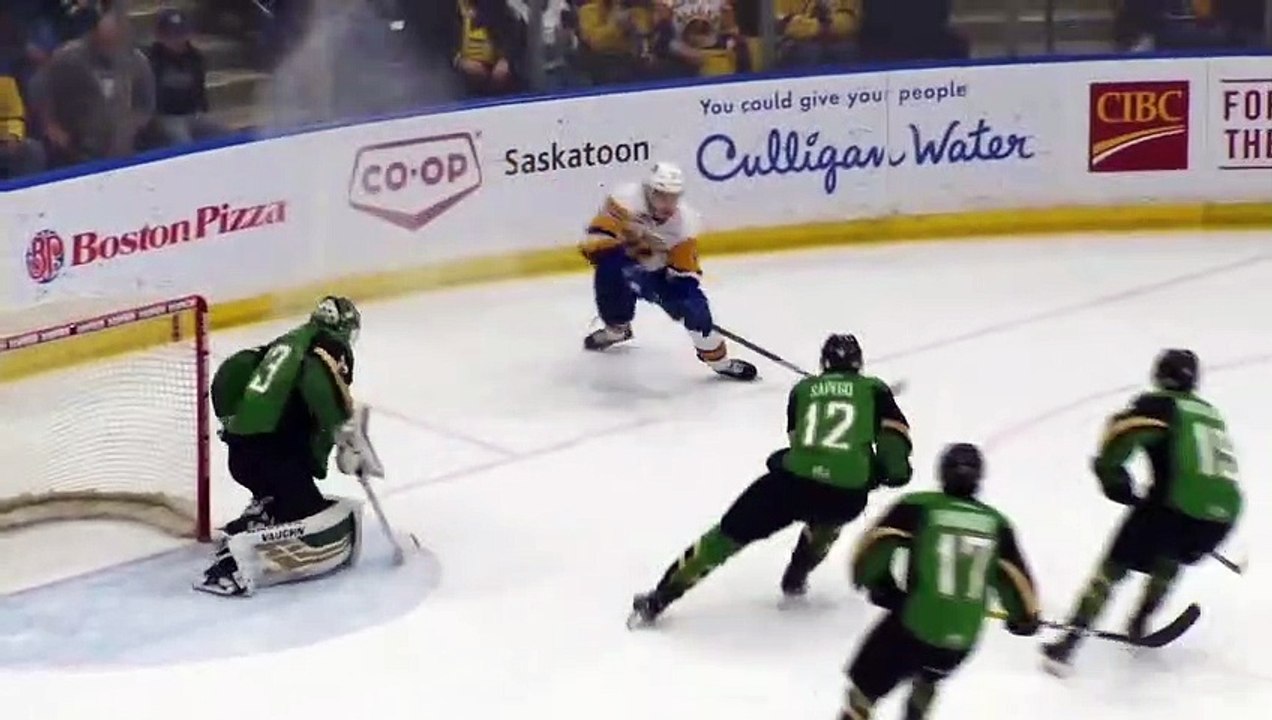 Scott makes a beautiful sprawling save