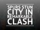 Spurs stuns City in remarkable quarter-final clash
