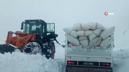 Nisan Ayında Karla Mücadele Çalışması