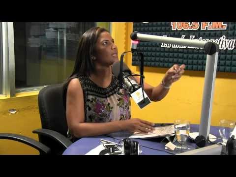 Anibelca Rosario comenta concentración frente al congreso piden reelección en Elsoldelatarde