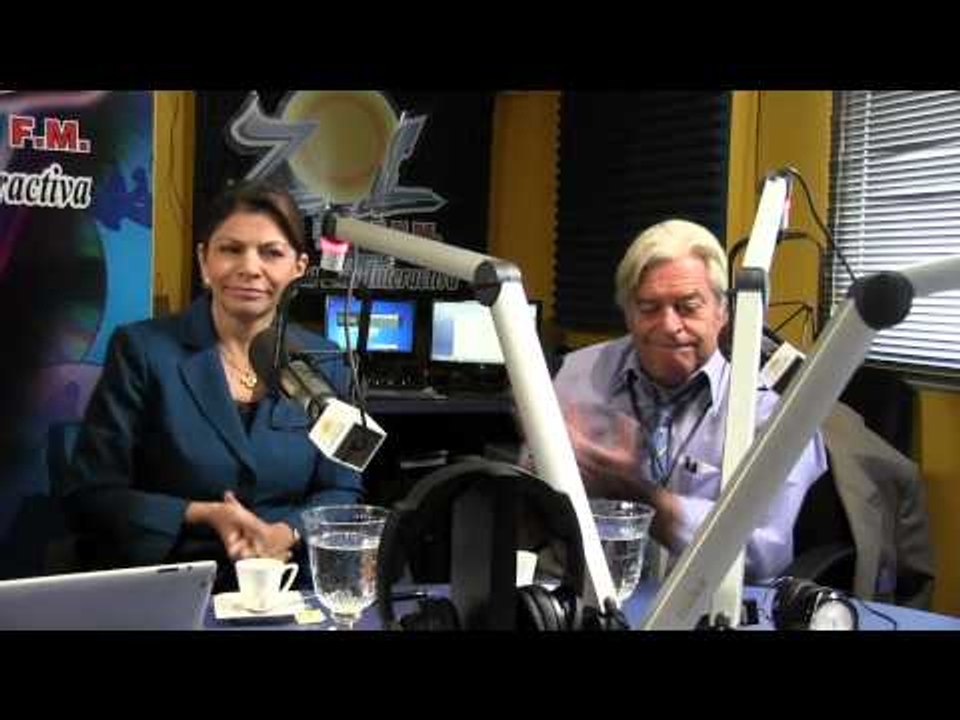 Ex-presidentes Laura Chinchilla y Luis Alberto Lacalle en Elsoldelamañana parte2