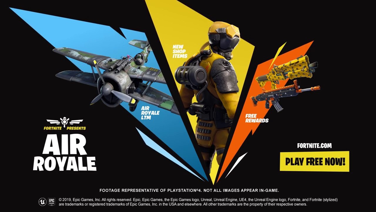 Fortnite -  Air Royale  PS4
