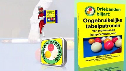 Video boeken voor Driebanden biljart: Ongebruikelijke tabelpatronen (nl)