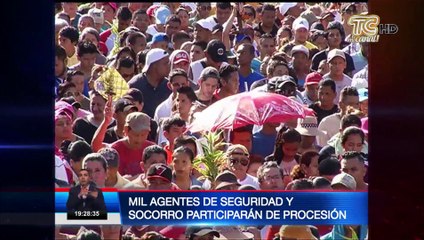 Plan de control para procesión de "Cristo del consuelo"