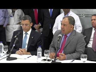 Gregorio Lora asesor dir, Fernando Fernandez habla laboratorio repuntaria aduana dominicana