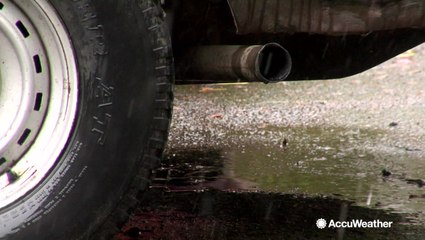 What is acid rain and how does it form?