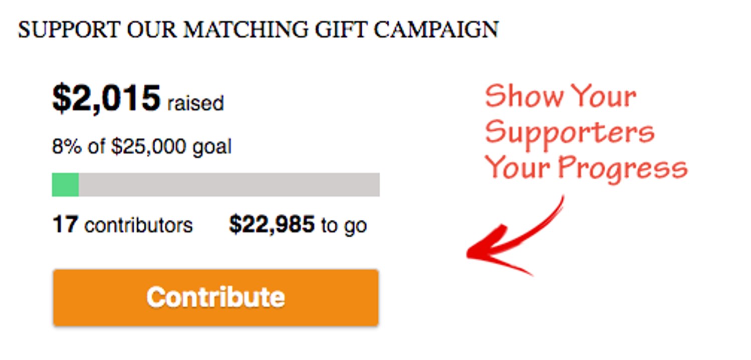Fundraising Progress Bar Tutorial