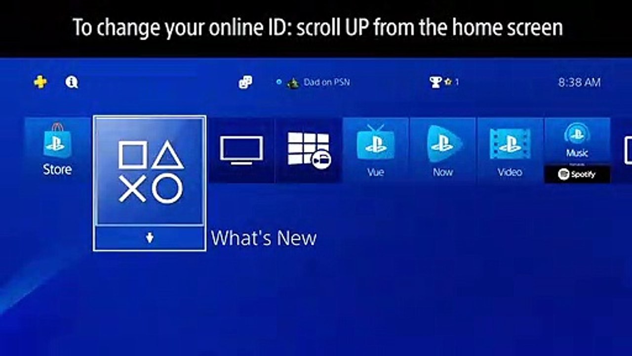 Change Your Online ID on the PlayStation Network