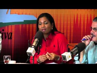 Anibelka Rosario comenta vallas del PLD y caso sobrino Monchy Fadul con AMET