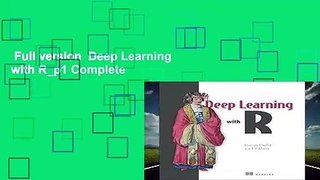 Full version  Deep Learning with R_p1 Complete