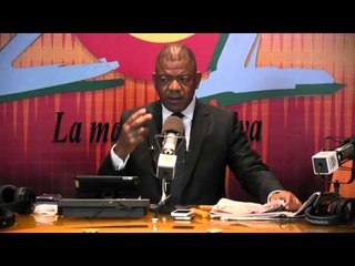 Julio Martinez Pozo lee editorial El Día dedicado a Radhamés Gómez Pepín y alerta consumo carne roja