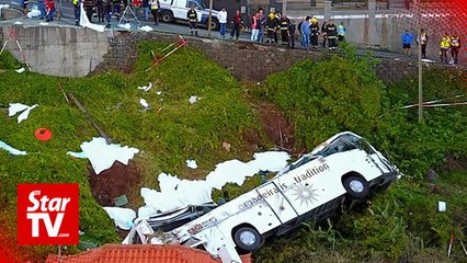 At least 29 killed in Madeira when tourist bus veers off the road