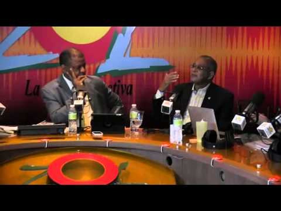 Miguel Espinal aspirante a la alcandia de SDO en Elsoldemañana, Zolfm.com 26-10-2015