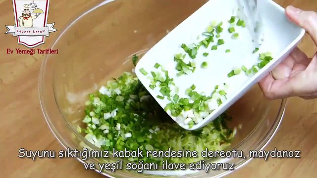 Kabak Mücver Tarifi - Mücver Nasıl Yapılır