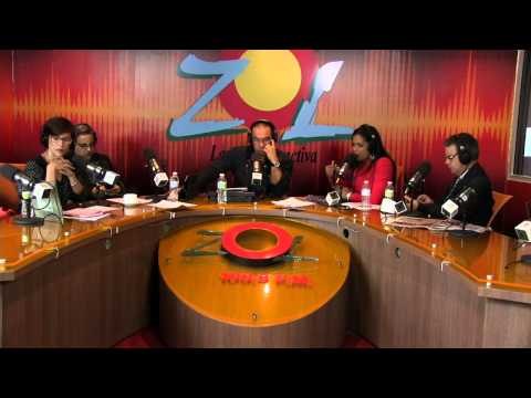 Vocero de la policía nacional Maximo Baez Aybar habla via teleficona en ElSoldelatarde