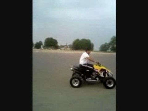 quad yfz 450 CBR 600RR namur