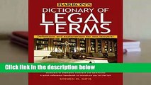 Full E-book  Dictionary of Legal Terms: Definitions and Explanations for Non-Lawyers  Review