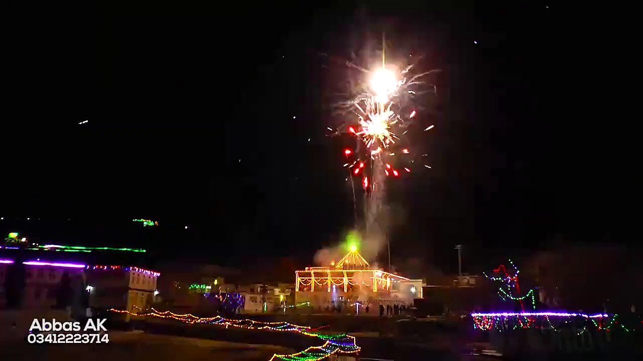 Salgirah Celebrations of Aga Khan by Ismailis  in Hunza