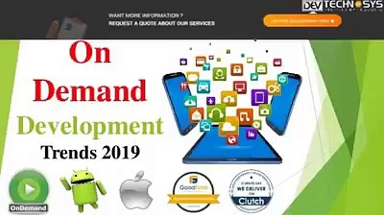 On Demand App Development