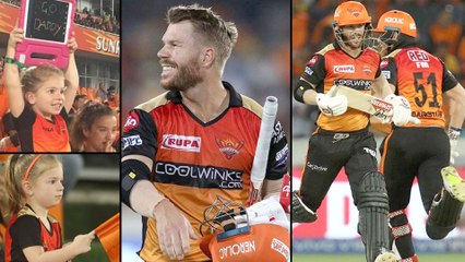 IPL 2019 : A Sweet Moment In Hyderabad Brings A Smile On David Warner’s Face || Oneindia Telugu