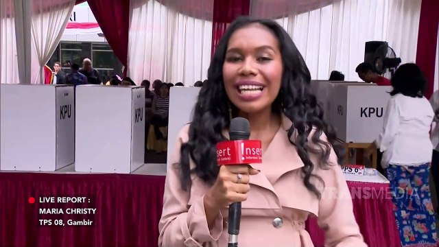 INSERT - Jokowi Gunakan Hak Suara di TPS 08, Gambir