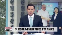 S. Korea, Phillipines agree to pursue bilateral FTA negotiations