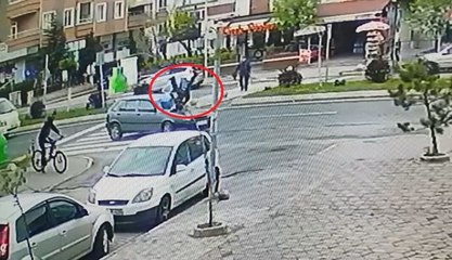 Metrelerce Havaya Uçtuğu O An Kamerada