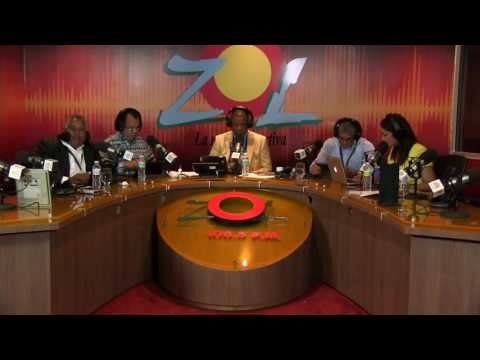 Dary Terrero reporta rueda de prensa desde el comando de campaña del PRM