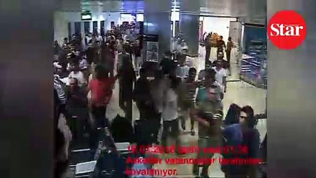 FETÖ’nün Atatürk Havalimanı’nı işgal girişimi davasında yeni görüntüler - Atatürk Havalimanı Terminal içi (3)