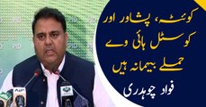 Fawad Chaudhry condemns Makran Highway firing incident