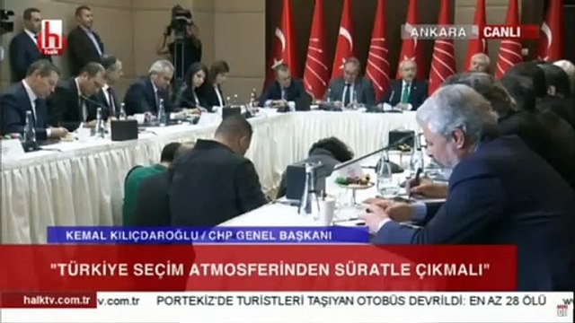 Kılıçdaroğlu: Türkiye’nin gerçek gündemine dönmesi gerekiyor