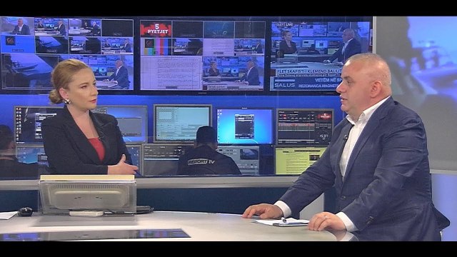 Report TV -Intervista me skafistin e Kelmend Balilit i ftuar në studio gazetari Artan Hoxha