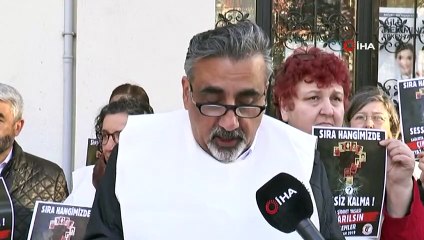 Şiddete Karşı Nöbet Tuttular